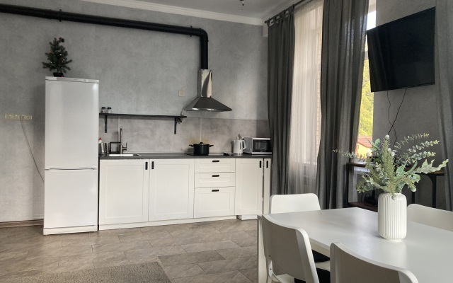 Квартира Евродвушка в центре Домбая с видом на горы