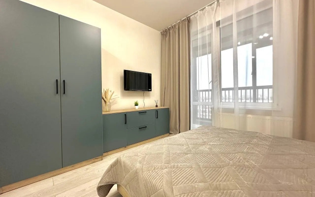Апартаменты EasyGuest с лоджией в ЖК Стрижи