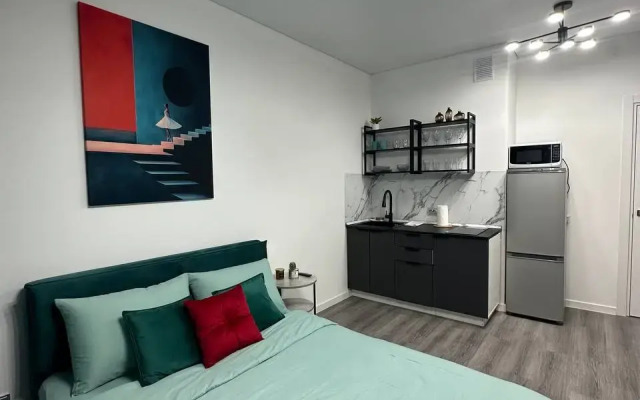 Квартира Удобная студия у метро Большевиков