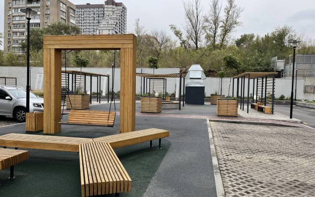 Квартира Уютная студия в ЖК Гринсайд Эль апарт