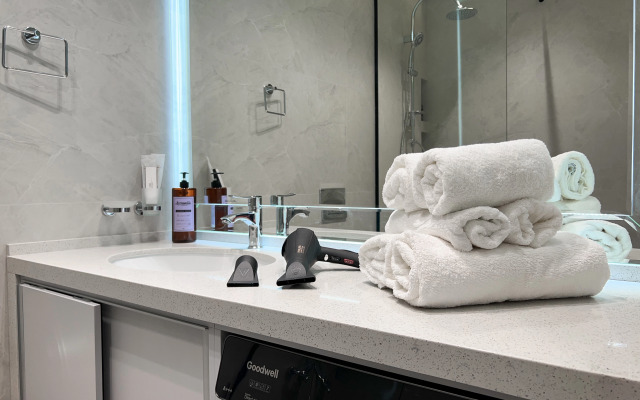 Апартаменты Элегантная студия с панорамным видом на Ташкент Сити