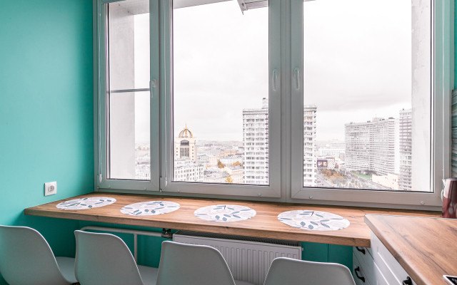 Na 19 Etazhe V Arbatskoy Vysotke  Apartments