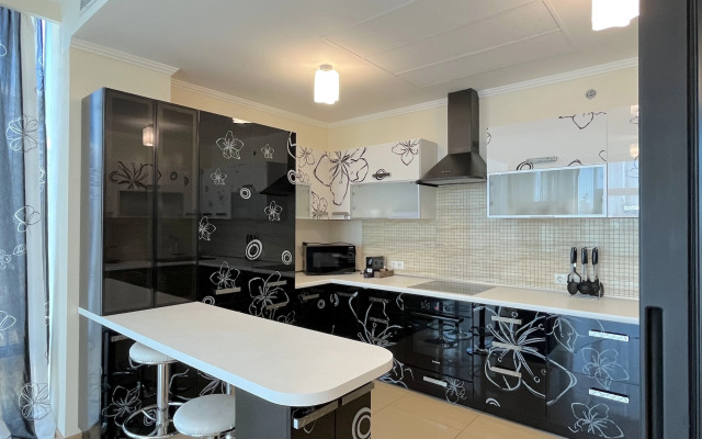 Dvuhkomnatnye Akvamarin u morya s bassejnom, SPA, plyazhem N207 Apartments