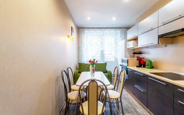 Апартаменты Двухкомнатные в новом доме с кофемашиной, 6 раздельных спальных мест