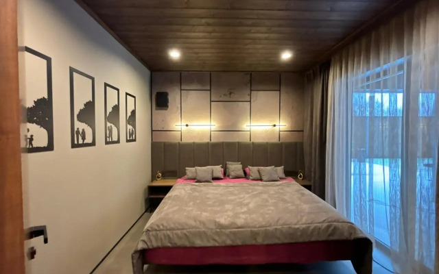 Вилла стильная с умным домом сауной и чаном