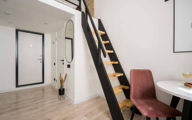 Uyutnaya Dvukhurovnevaya Studiya V Tsentre Apartments