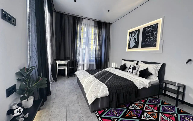 Квартира Top Rooms с эксклюзивным видом на набережную Москва-реку