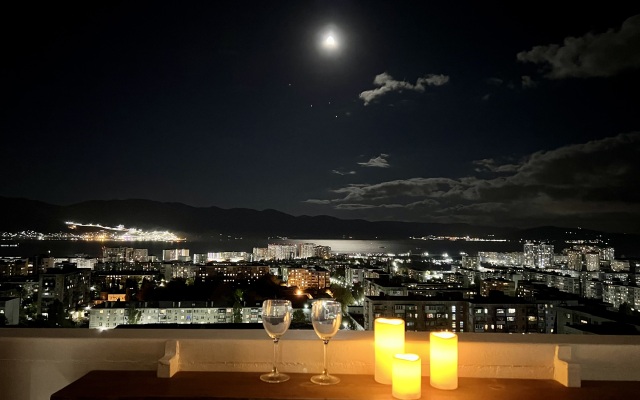 Апартаменты UzorApart Стильная квартира, лучший панорамный вид с открытого балкона