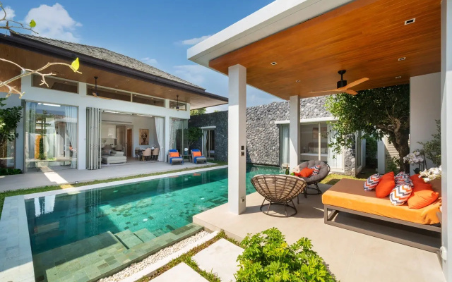Вилла New Luxury 4BR Villa white Pool & relaxation zones D07