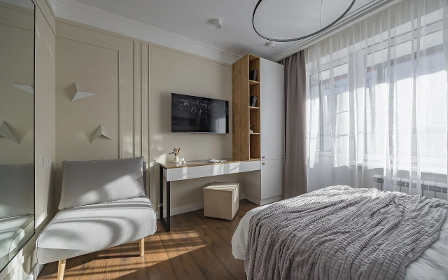 Dvukhkomnatnaya V Tsentre Na Ul.bolshaya Pokrovskaya. "Sova-Dom". Flat