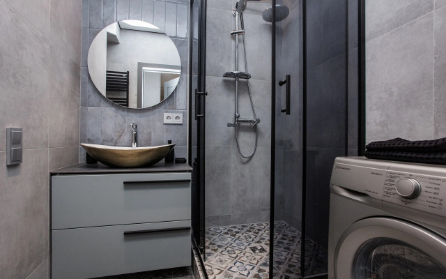 S vidom na ozero Flat