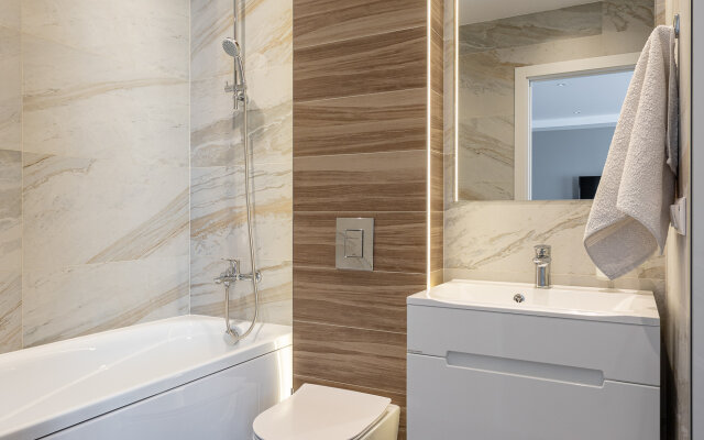 Квартира Krasroom в Центре с Видом на Енисей