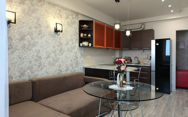 Квартира на 6 гостей с прекрасным видом на город