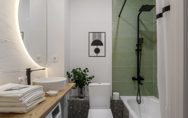 Квартира Атмосферная видовая с балконом