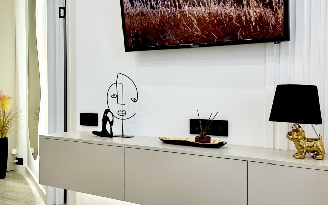 Апартаменты 158/4 Комфорт сити с двуспальной кроватью, диваном и красивым видом