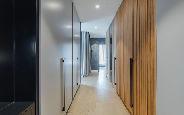 Апартаменты Москва Сити трех комнатные угловой вид