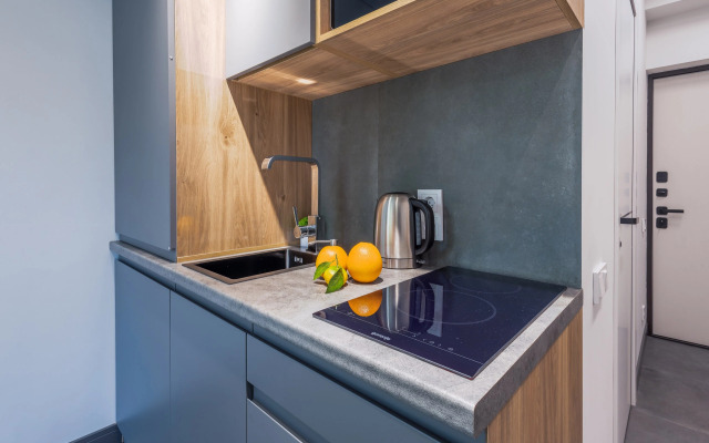 Квартира с бассейном на территории МореСолнцеАпарт 4