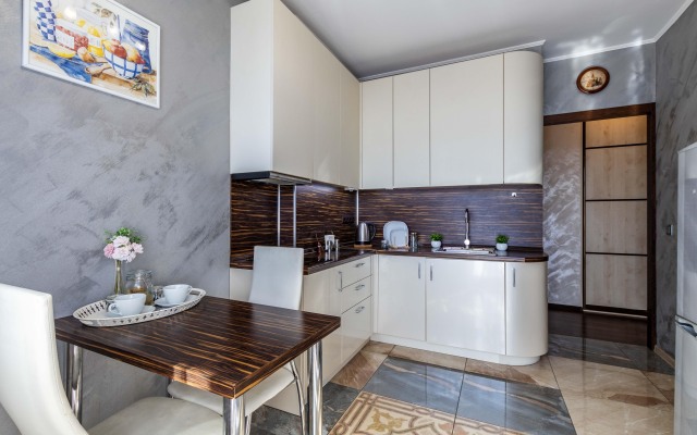 Однокомнатные апартаменты Stepanenkov с видом на город на Белинского 177а/3