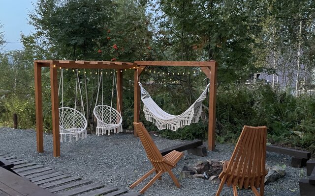 Skandi S Panoramnymi Oknami Private house
