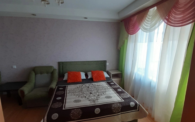 Апартаменты с 1 комнатой с красивым видом на город (КВАРТИРА51)