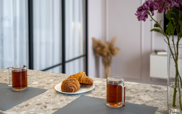 Квартира Пыльная Роза в ЖК Маршал