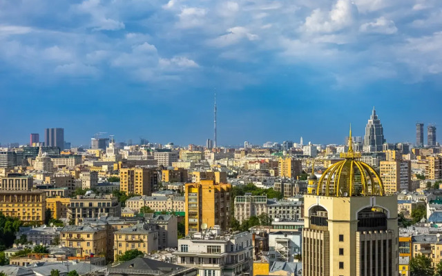 Апартаменты Нежная видовая студия Smart Host