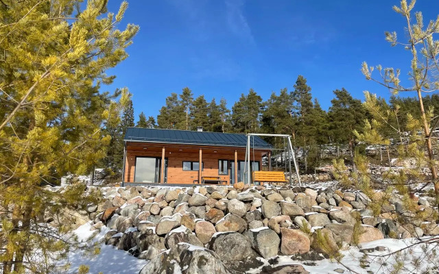 Частный дом Домики Ихоярви на озере (дом 4)