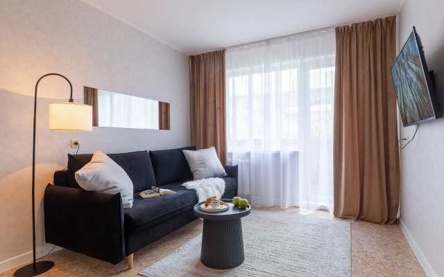 2-kvartira s ızolirovannymi komnatami ryadom s metro ı Zhd Flat