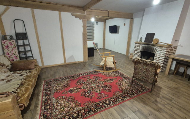 Частный дом с камином в горах