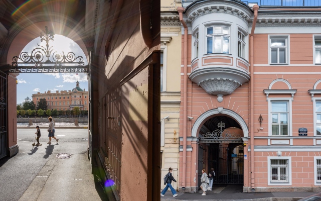 Квартира Студия с Великолепным Видом на Михайловский Замок и Парковкой