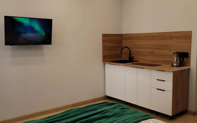 Studiya v novom elitnom ZhK Yablonevyij Flat