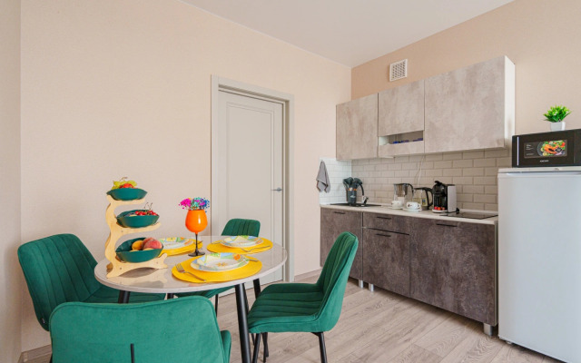 Квартира Уютная однокомнатная со свежим ремонтом новой мебелью и техникой