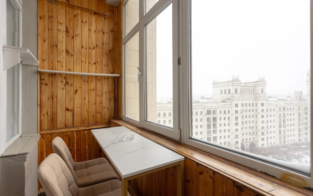 Апартаменты Стандартные апартаменты с твинами и балконом