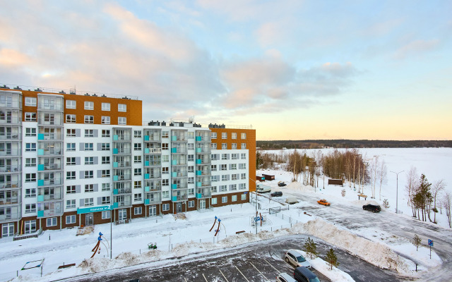 Квартира в новом доме у озера (ап. Нордикхаус 9)