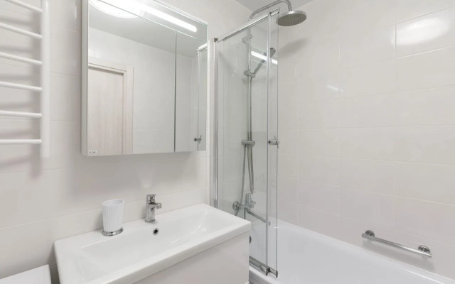 Апартаменты Двухкомнатные на высоком этаже с видом на город