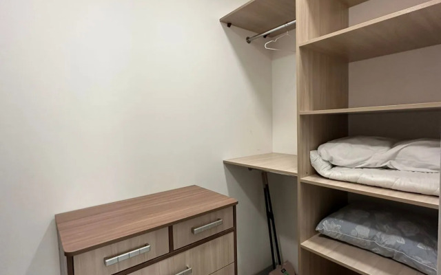 Апартаменты с кроватью 180 см, ванной и панорамными окнами, 16 этаж