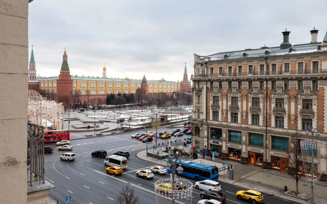 Квартира GM Apartments Стильные с видом на Красную площадь