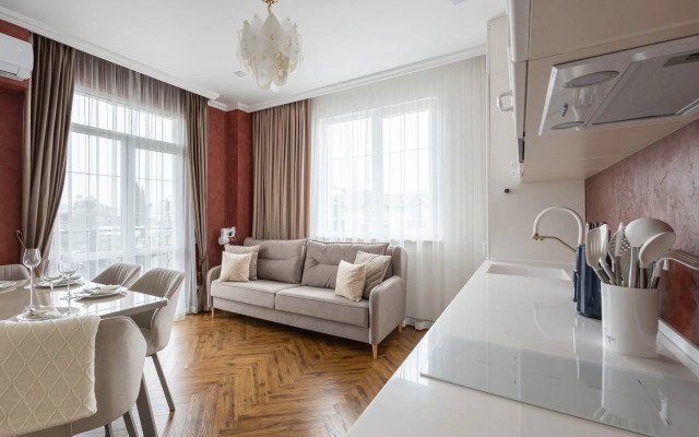 Апартаменты Red Apartments Арт Лайт Лерой