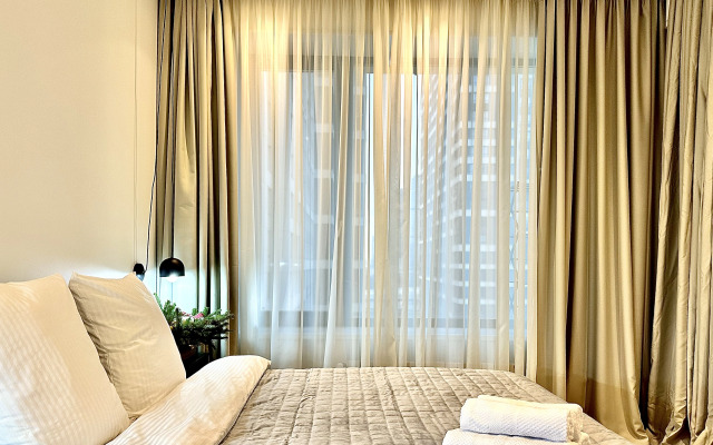 Dizaynerskaya Studiya s Vidom na Moskva-Siti Apartments