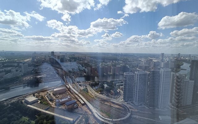 Studio apartments with panoramic views in Moscow City