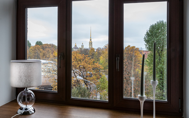 Apartments with panoramic view on Petropavlovskaya Krepost'