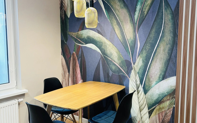 Квартира с видом на Озеро и Панорамным Балконом