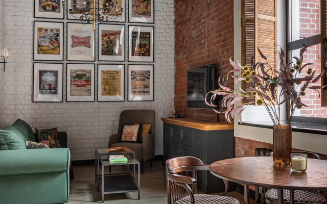 Квартира Moscow Deluxe Apartments Royal Tea Loft