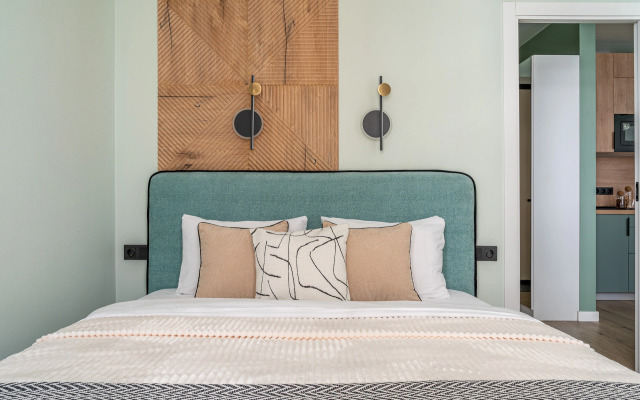 Апартаменты Евродвухкомнатные Stepanenkov на Шаумяна 30 на 4 этаже