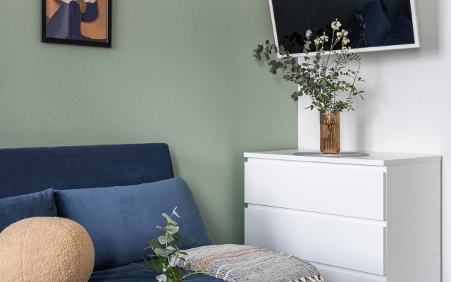 Skandi-studiia Piter Apartments u metro Frunzenskaia Flat