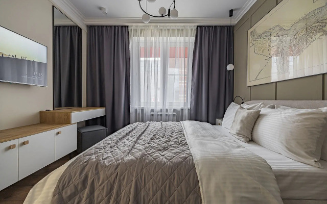 Dvukhkomnatnaya V Tsentre Na Ul.bolshaya Pokrovskaya. "Sova-Dom". Flat