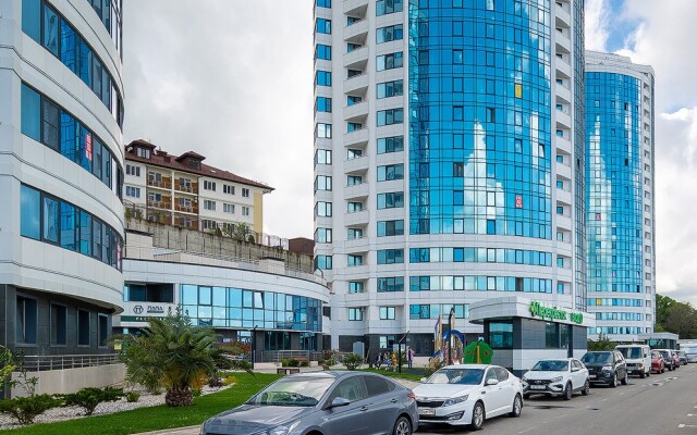 Morskaya Simfonya-2 s panoramoj na more, bassejnom na territorii ZhK  Apartament