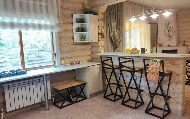 Шале Бревенчатый дом АБЗАКОВО