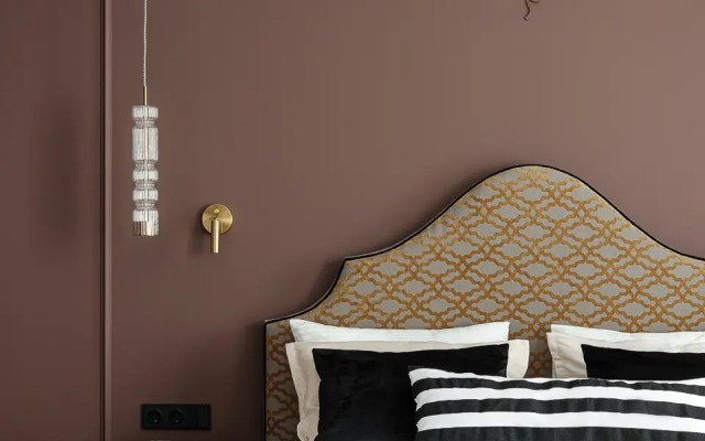 Квартира с авторским дизайном LetYourFlat Burgundy