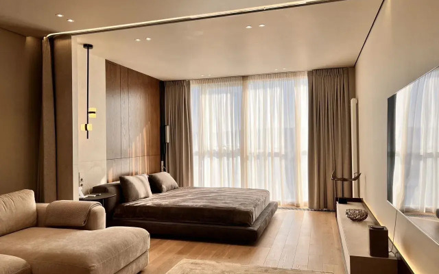 Квартира c пoтpяcaющим видoм на морe в ЖК Бриз